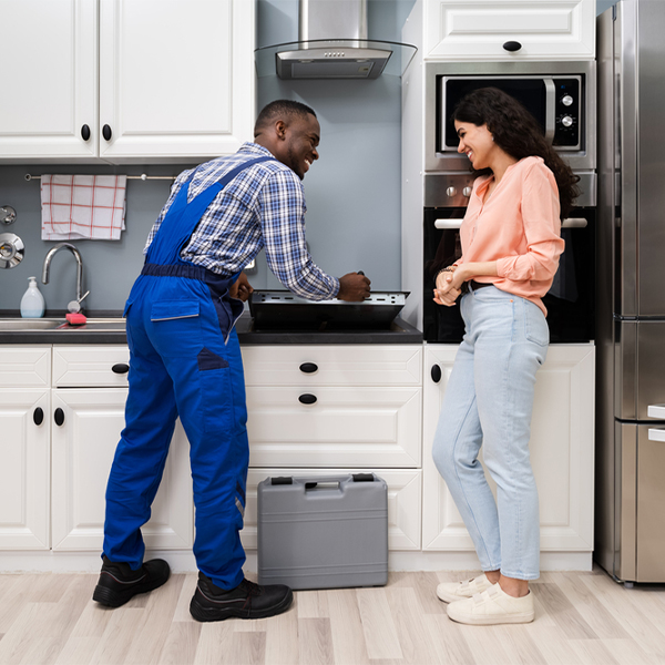 can you provide an estimate for cooktop repair before beginning any work in Powellsville